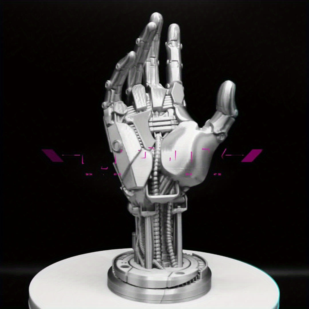 Cyberpunk-Inspired 3D Printed Game Controller Stand – Fits Xbox, PS4, PS5 & More | Bold Colors | Gift-Ready Design