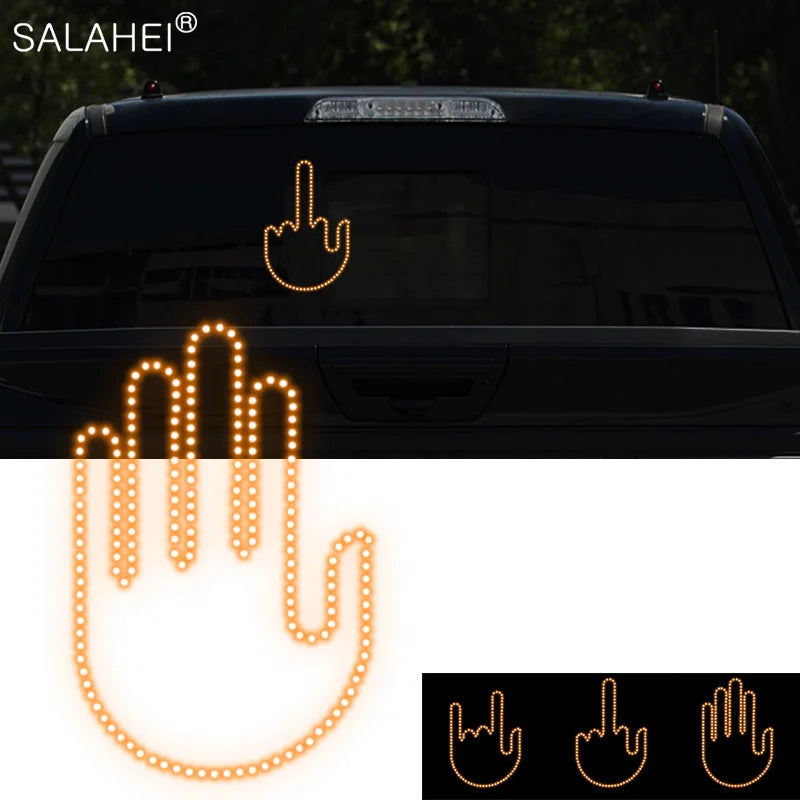 Gesture-Controlled Car LED Light