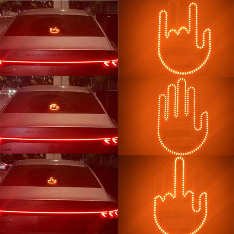 Gesture-Controlled Car LED Light