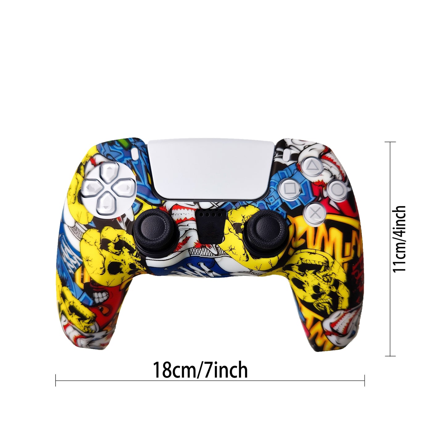 High-Performance Silicone Grip Case for PS5 DualSense – Non-Slip, Sweat-Resistant Precision