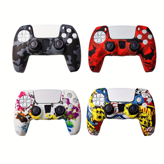 High-Performance Silicone Grip Case for PS5 DualSense – Non-Slip, Sweat-Resistant Precision