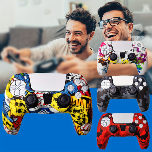 High-Performance Silicone Grip Case for PS5 DualSense – Non-Slip, Sweat-Resistant Precision
